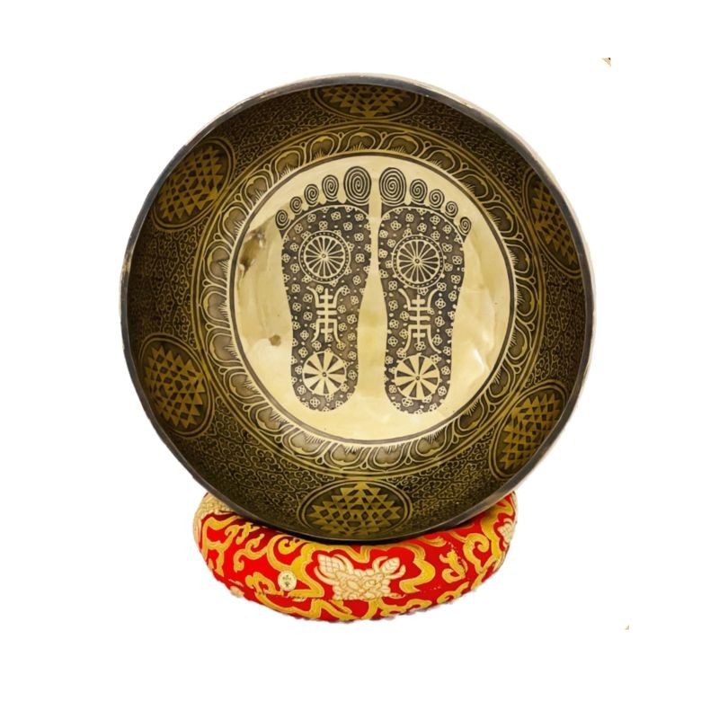 Foot Engraving Singing Bowl